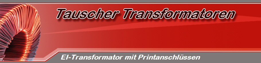 EI-Transformator mit Printanschlüssen