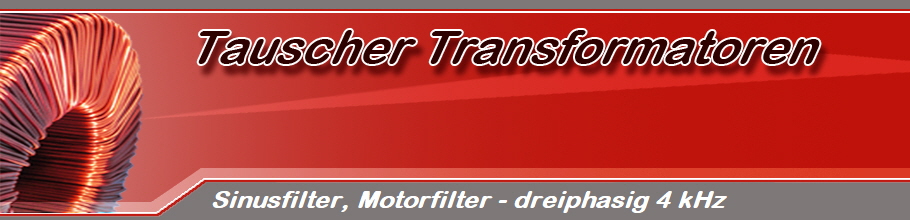 Sinusfilter, Motorfilter - dreiphasig 4 kHz